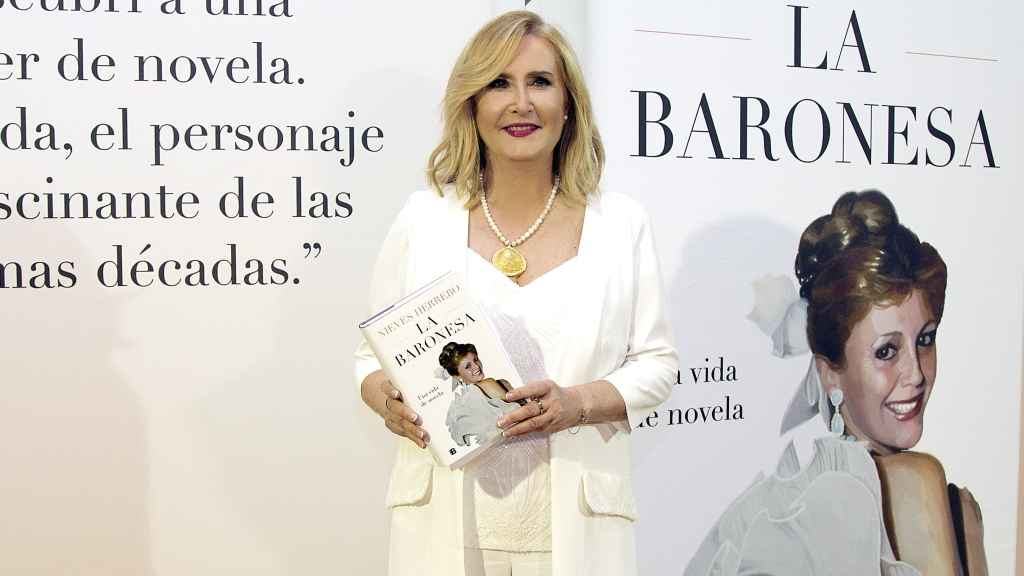 Nieves Herrero,  periodista y autora de 'La Baronesa'.