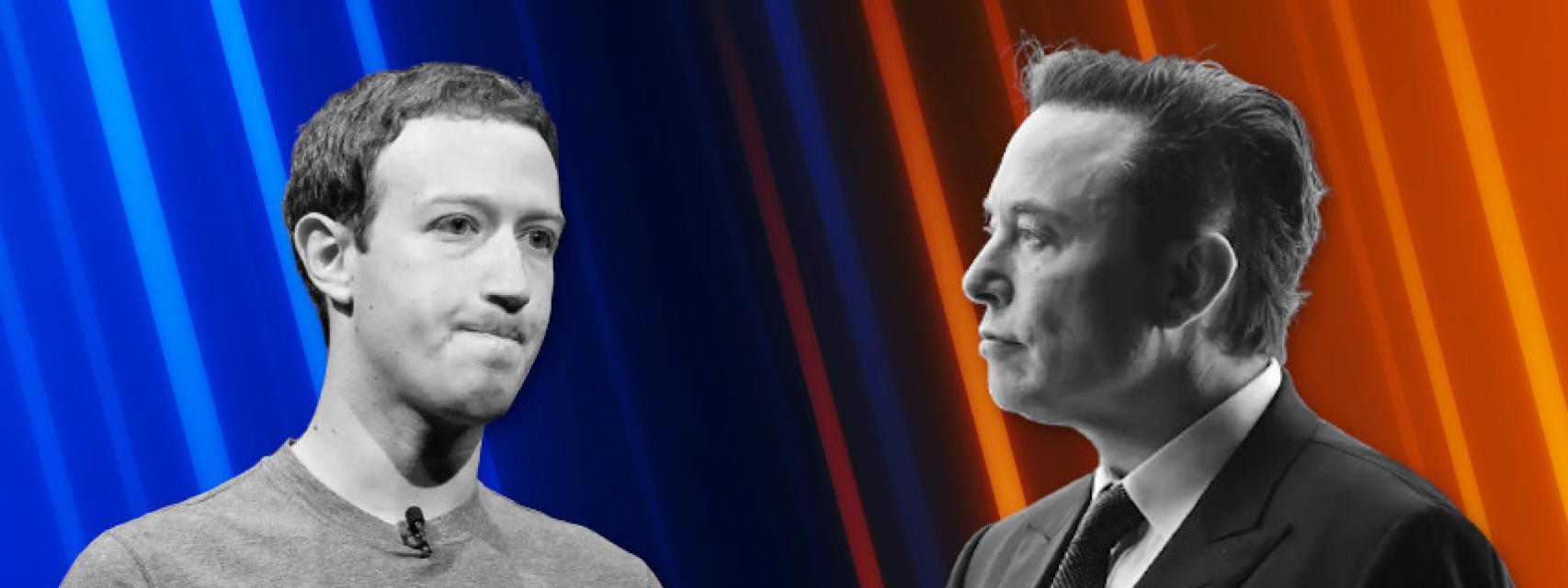 Zuckerberg y Musk se retan