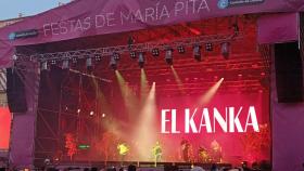 El Kanka en María Pita.