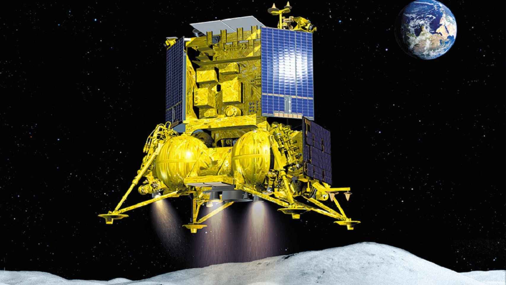 Alunizaje del módulo Luna-25