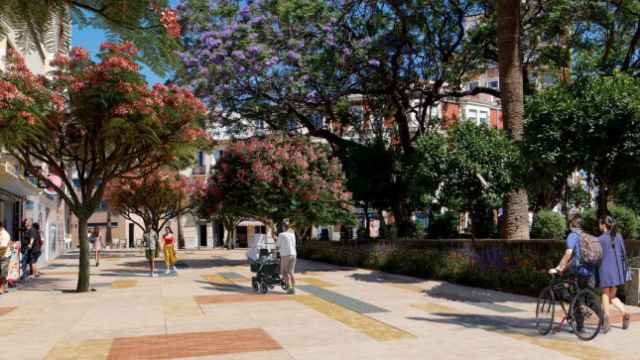 Imágenes del proyecto de renovación del entorno de la calle Lagunillas.
