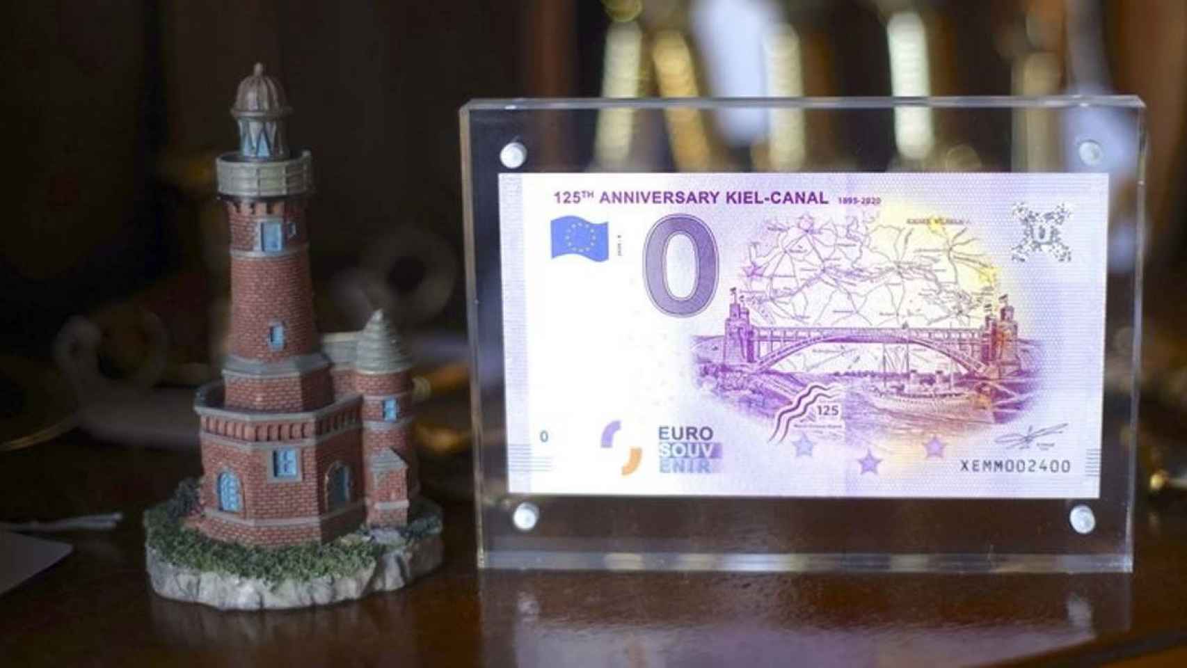 Imagen del billete de cero euros.