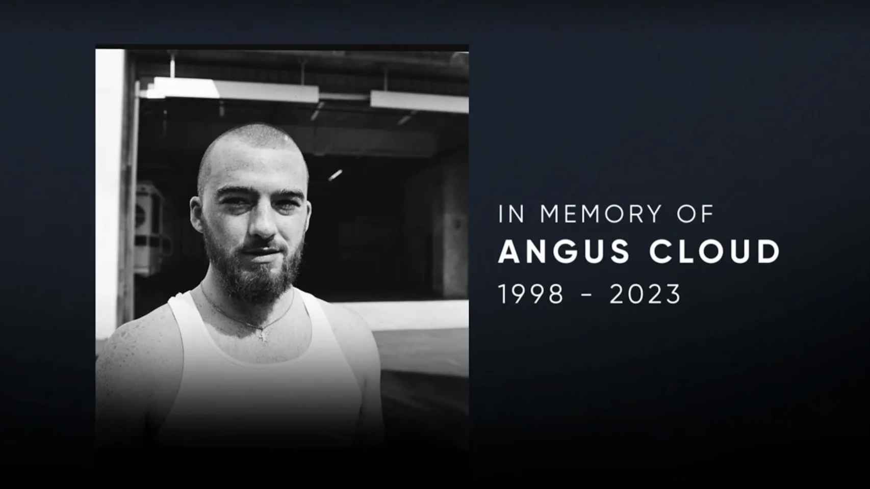 En memoria de Angus Cloud 1998 – 2023.