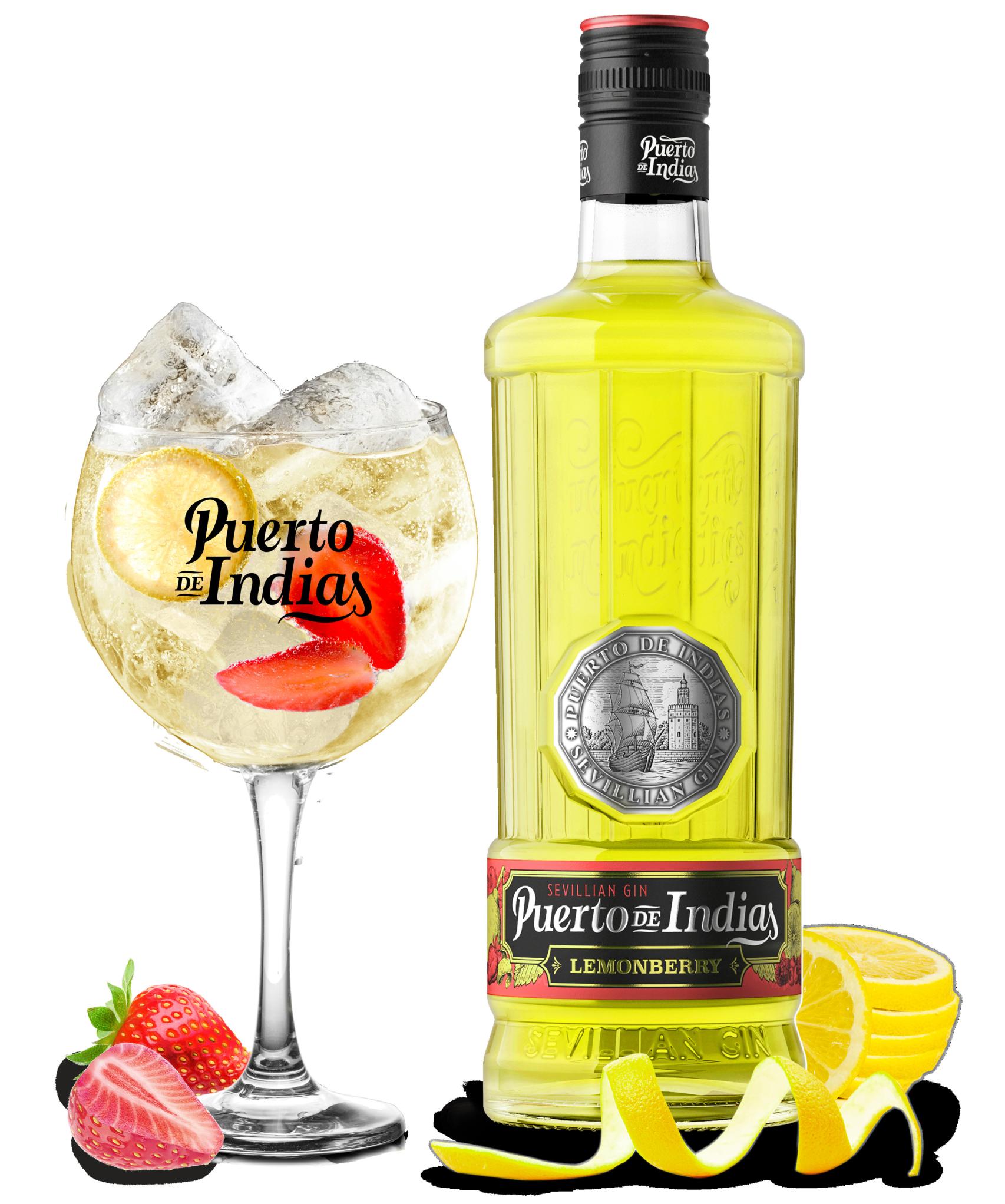 Ginebra Lemonberry de Puerto de Indias.