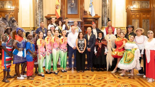 Presentación del Festival de Folclore de A Coruña.