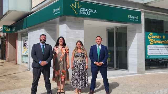 La nueva oficina de Eurocaja Rural en Burgos.