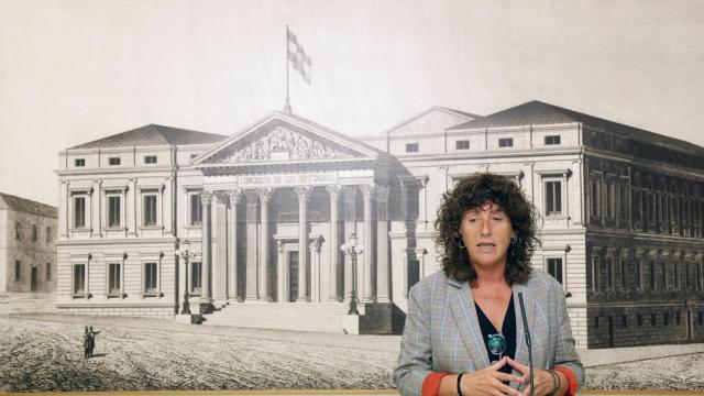 La diputada de ERC Teresa Jordà, este jueves en el Congreso de los Diputados.