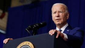 Joe Biden en una comparecencia en Utah