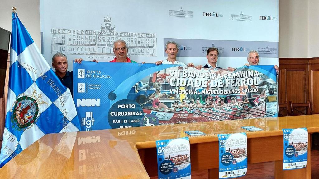 La VII Bandera Femenina Cidade de Ferrol de Traineras será este sábado 12 de agosto