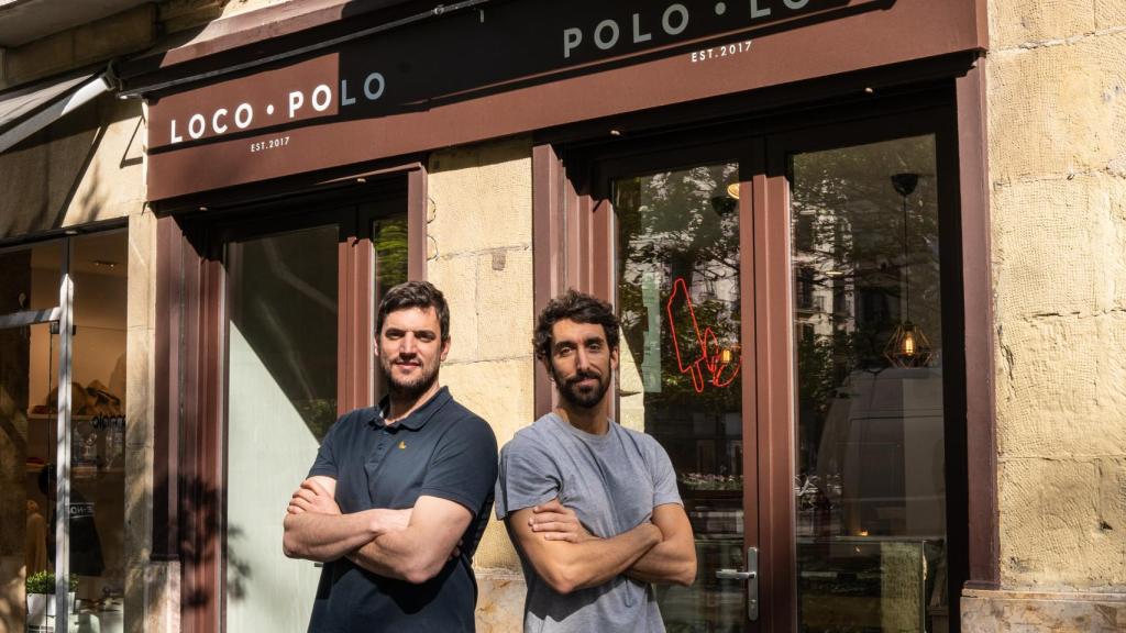 Oier Almandoz e Iñigo Galdona, fundadores de Loco Polo