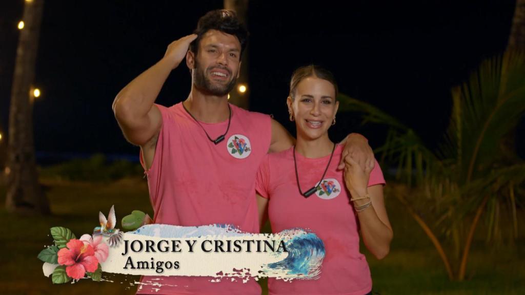 Jorge Pérez y Cristina Porta en '¡Vaya vacaciones!'.