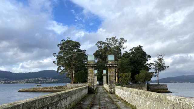 Puente entre San Simón y San Antón.