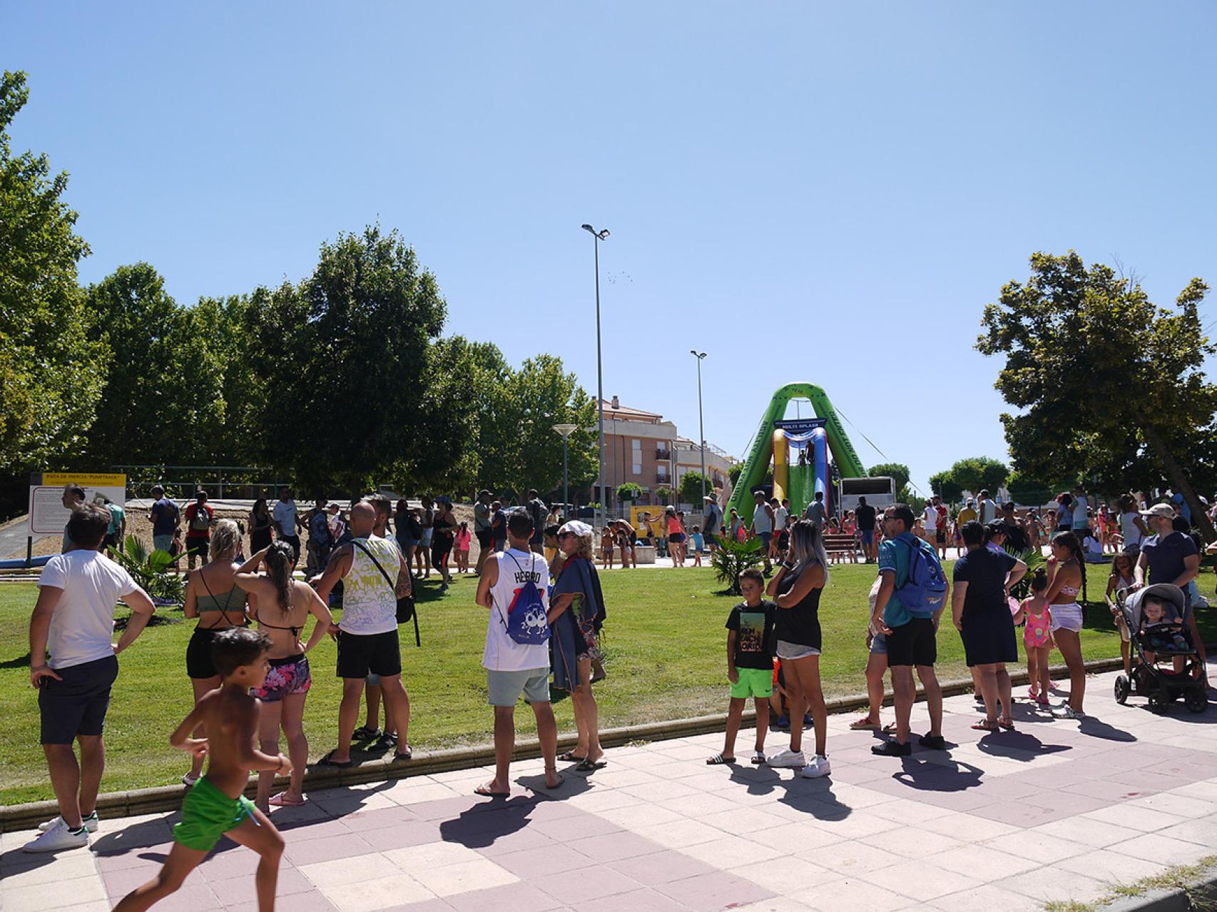 Fiesta del Agua en las fiestas de Carbajosa de la Sagrada