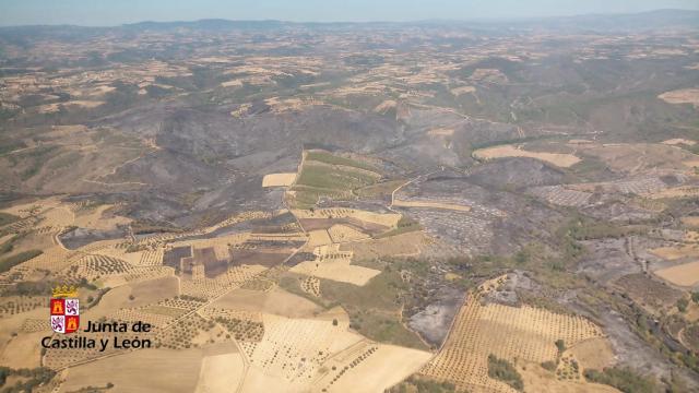 Incendio en Argonzelo (Portugal)