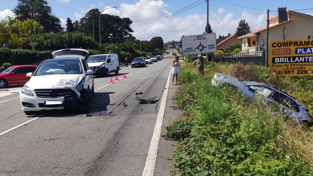 Accidente en Bergondo.