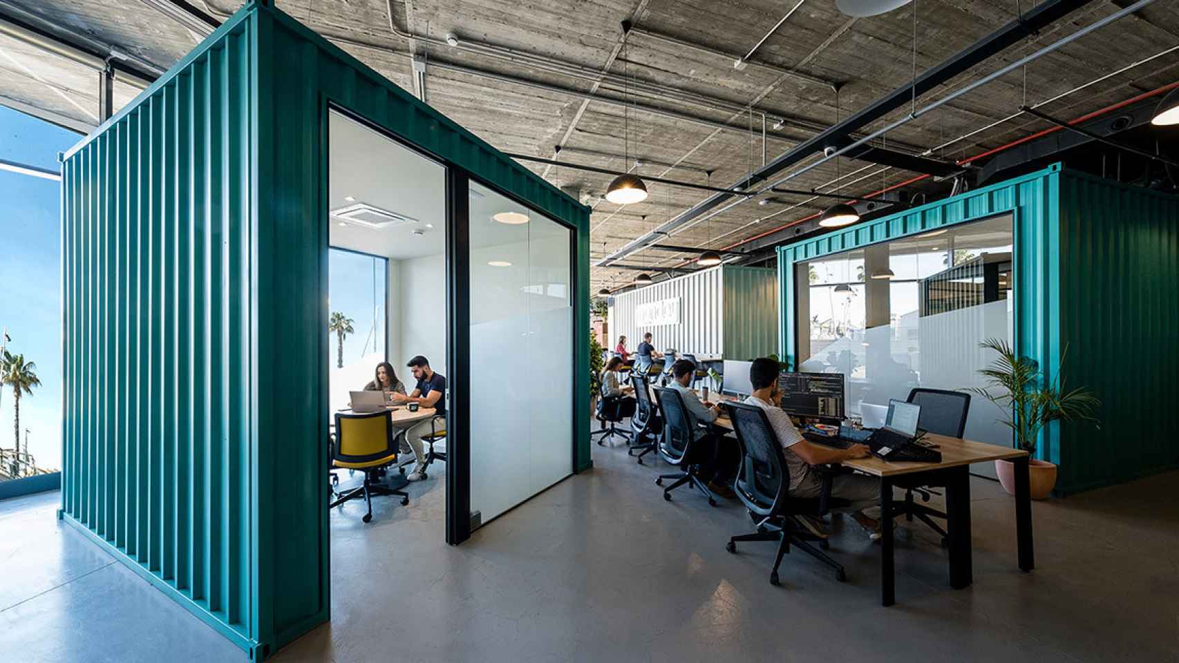 Imagen de archivo del interior del 'coworking' Monday, donde se sitúa la oficina de Intellias.