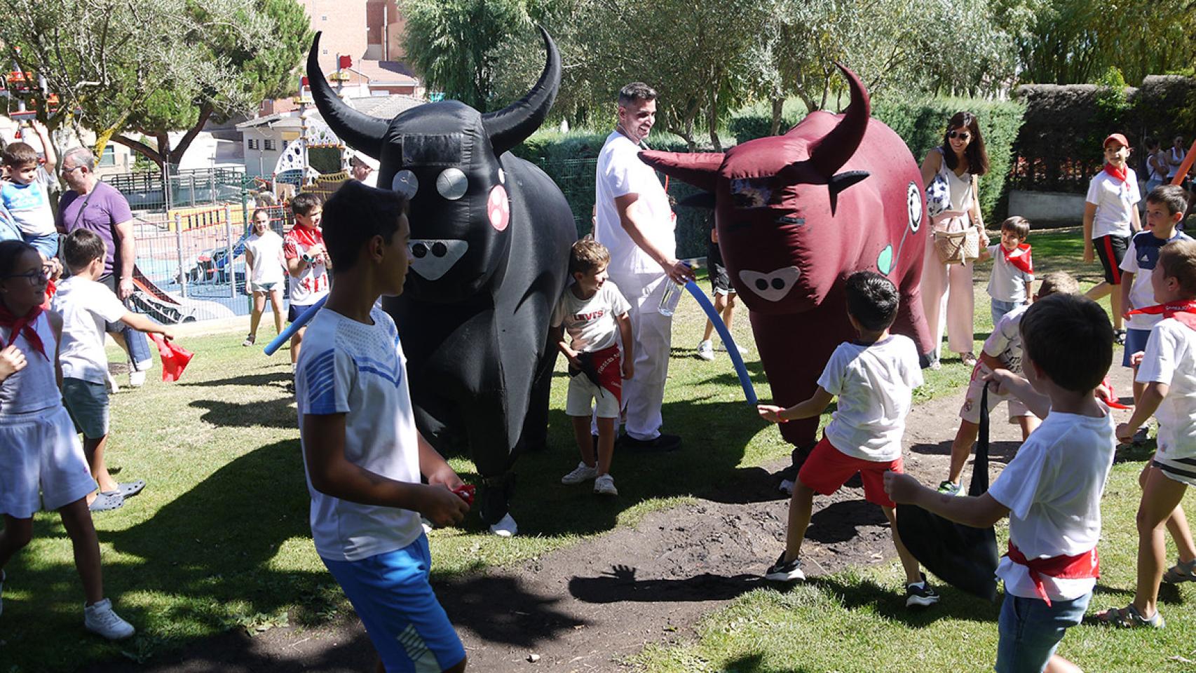 Encierro infantil en Carbajosa de la Sagrada