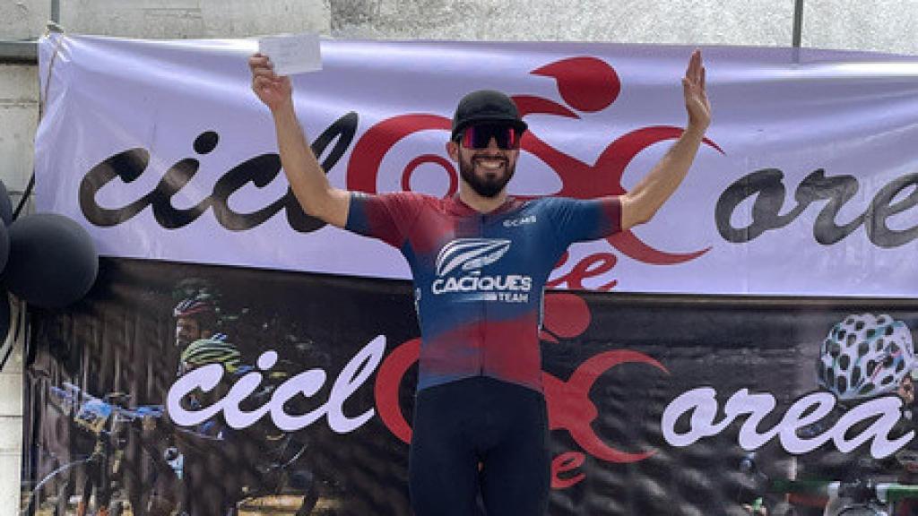 Sergio Campos, el ciclista fallecido en Costa Rica.