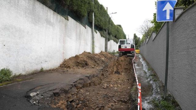 El ayuntamiento de A Coruña amplía la red de saneamiento en Sebastián Martínez Risco