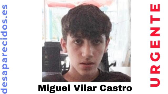 Miguel Vilar Castro, desaparecido en Ribeira.