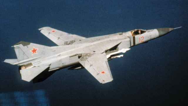 MiG-23 soviético en 1989.