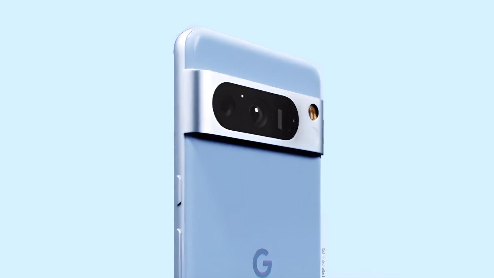 El nuevo color azul del Pixel 8