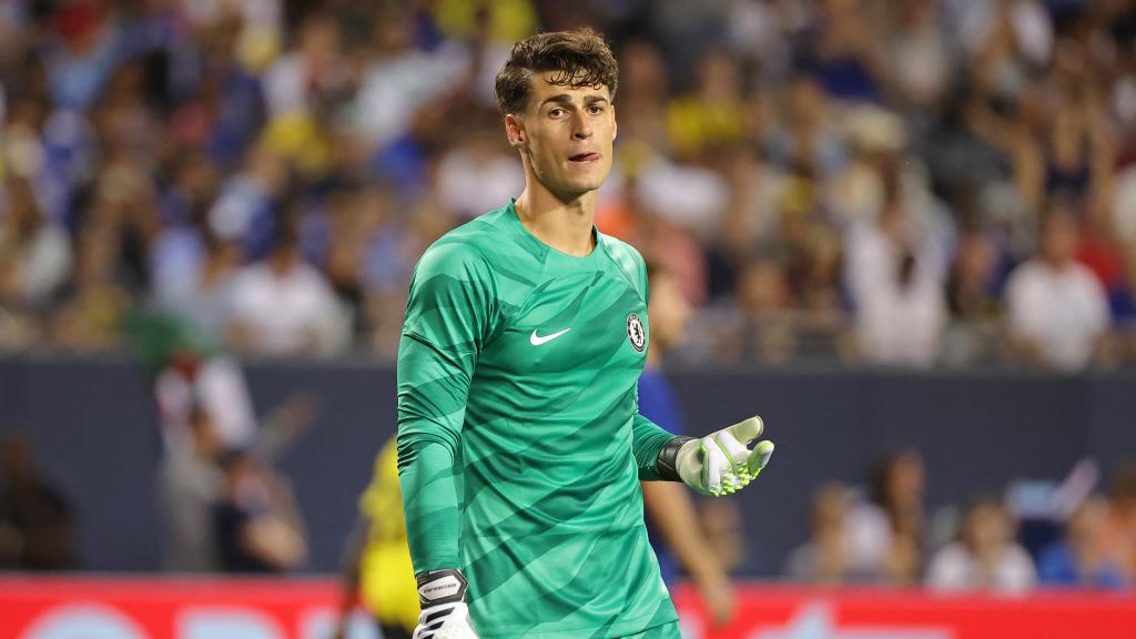 Kepa Arrizabalaga, con el Chelsea