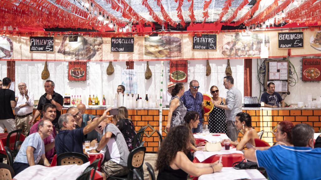 La Feria de Málaga, a bocados: de los chorizos al algodón de azúcar