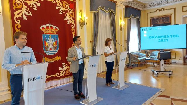 Gobierno local en la presentación de los Presupuestos municipales para 2023