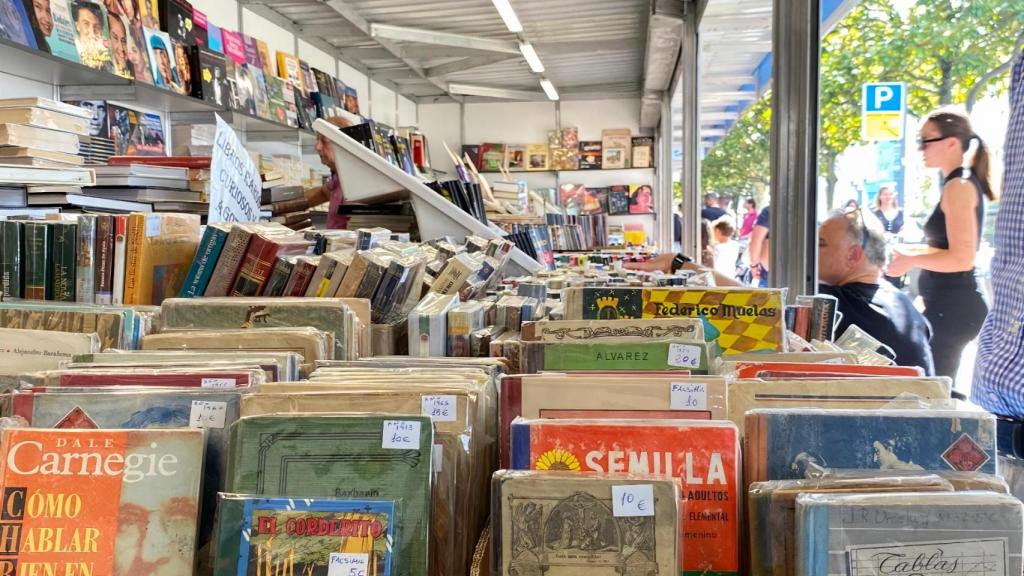 Feria del Libro Antiguo y de Ocasión 2023 de A Coruña.