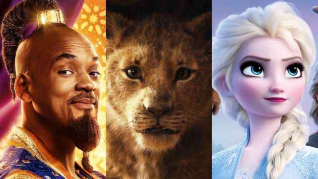 'Aladdin', 'El rey león' y 'Frozen II'.