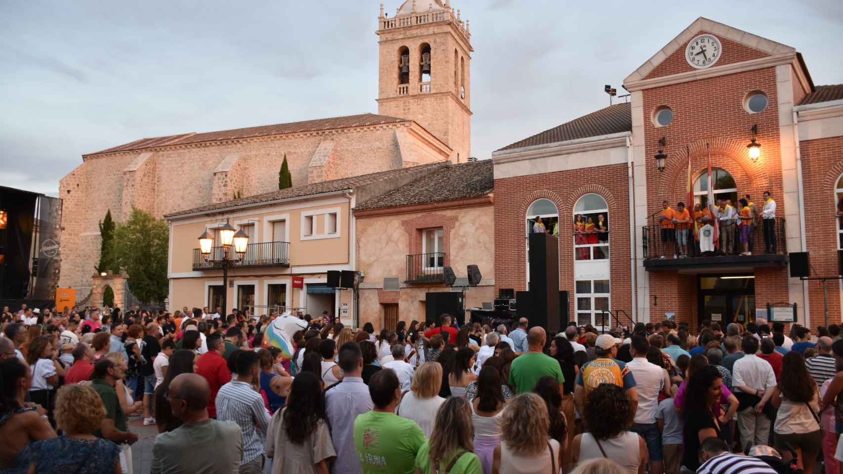 Fiestas en honor a San Roque en Aldeamayor de San Martín