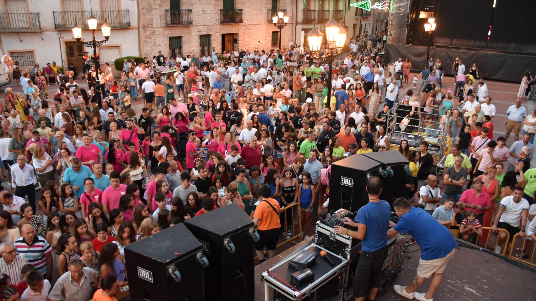 Fiestas en honor a San Roque en Aldeamayor de San Martín