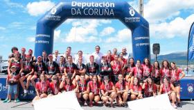 El Club de Remo Cabo de Cruz gana la Bandeira de Traineras Deputación de A Coruña