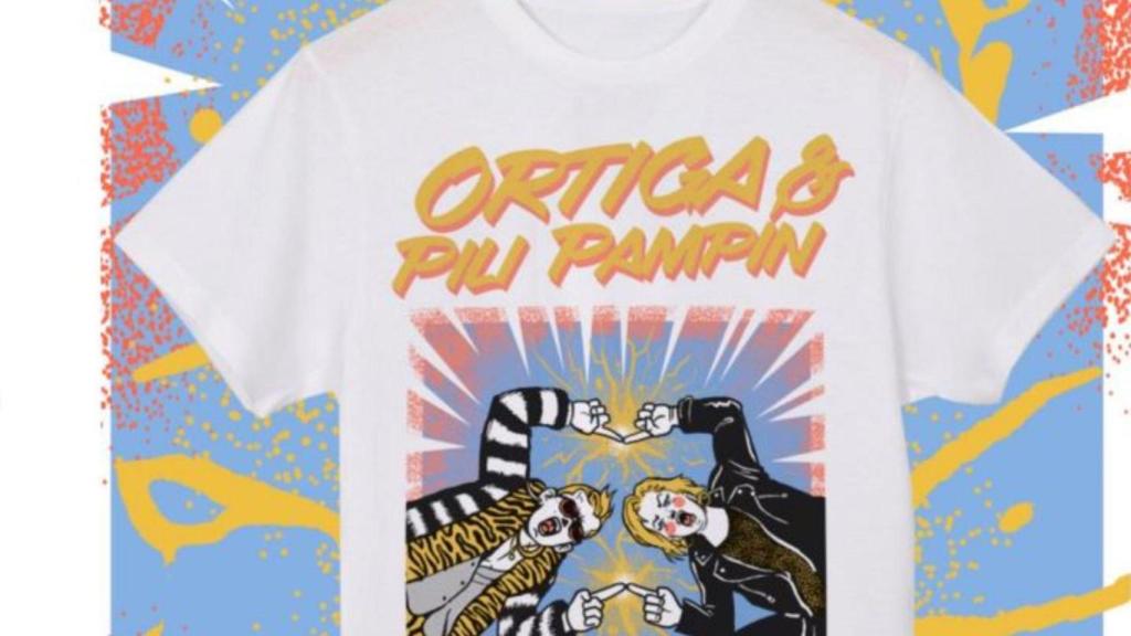La marca gallega Rei Zentolo estrena camiseta con Ortiga y Pili Pampín como protagonistas