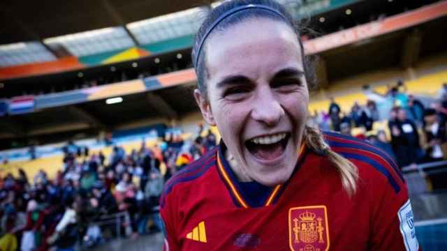 Teresa Abelleira, jugadora de la Selección Española Femenina de Fútbol.