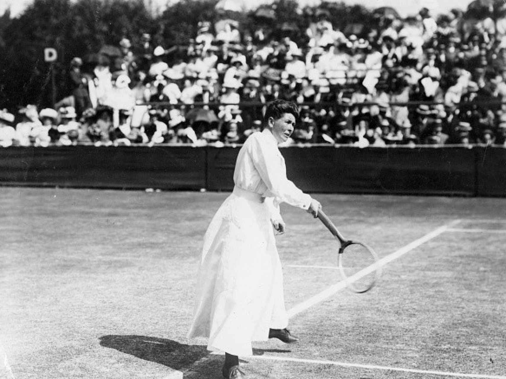 Charlotte Cooper en Wimbledon