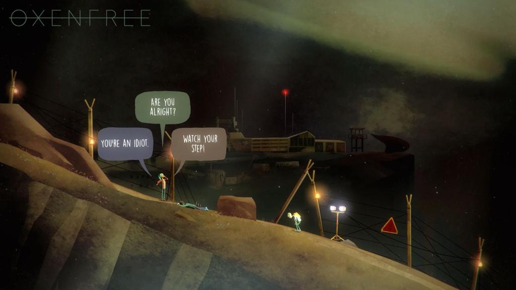 Fotograma de 'Oxenfree', uno de los juegos.