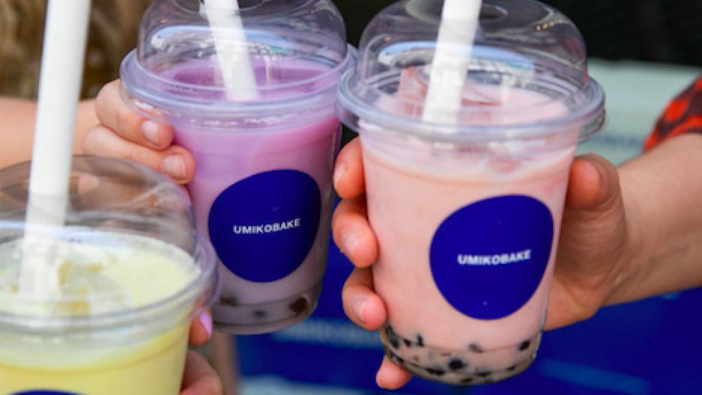 Los 'bubble tea' de Umikobake.