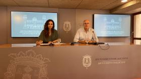 Rueda de prensa posterior a la Junta de Gobierno del Ayuntamiento de Alicante.