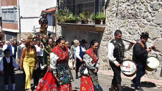 Procesión de San Roque en las Fiestas de Villarino 2023