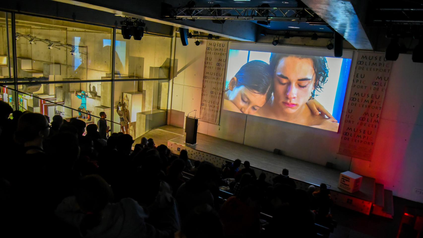 Aplicación ante un auditorio de los contenidos audiovisuales de Filmpedia.