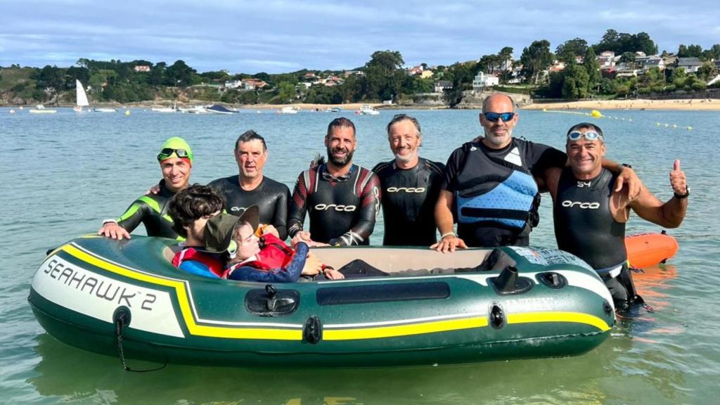 Reto Golfo Ártabro: 8 km a nado y corriendo en A Coruña para visibilizar el deporte inclusivo