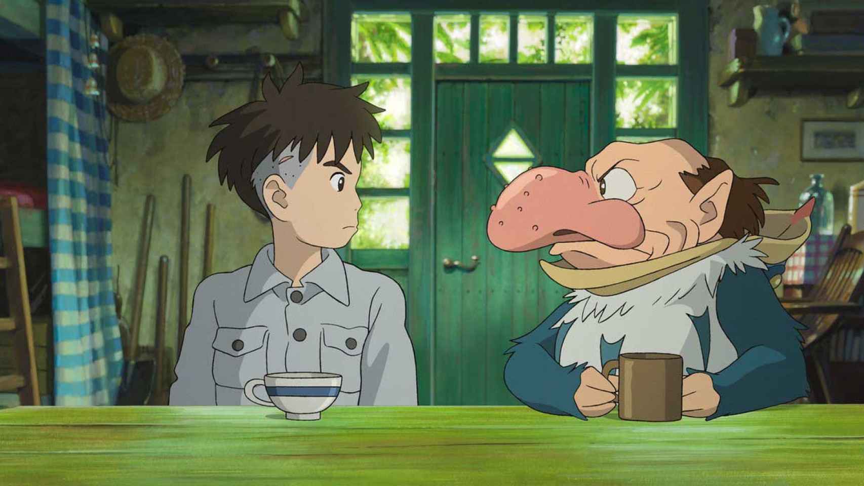 Fotograma de la película 'The Boy and the Heron' de Hayao Miyazaki.
