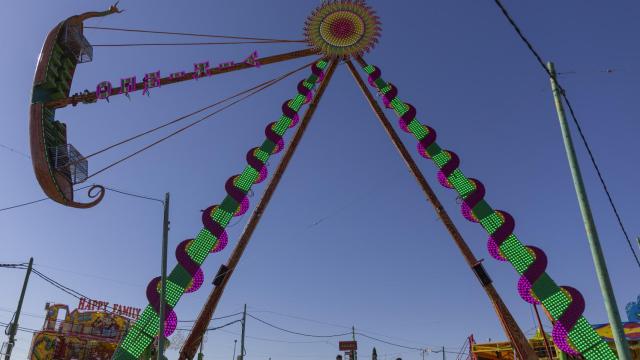 La vida de los feriantes en la Feria de Málaga