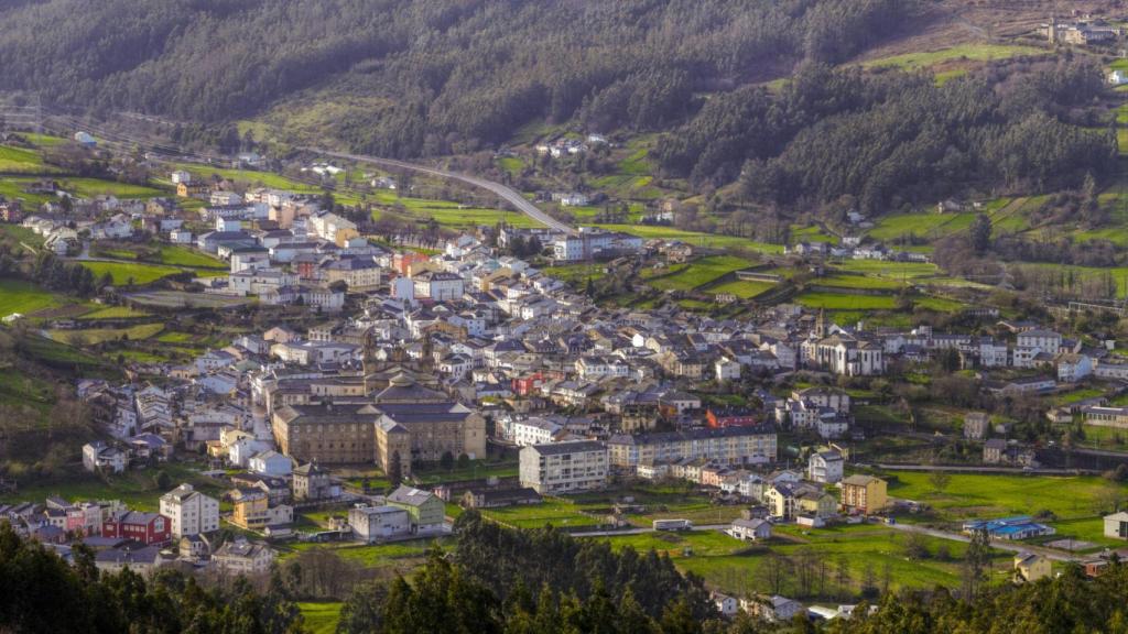 Vista aérea de Mondoñedo