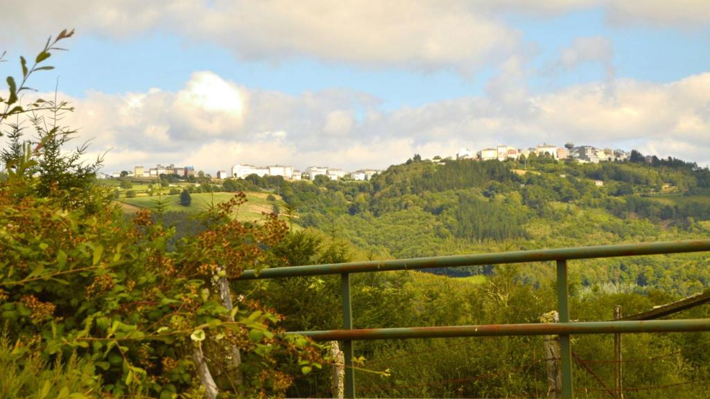 Vista del paisaje de A Fonsagrada, Lugo.