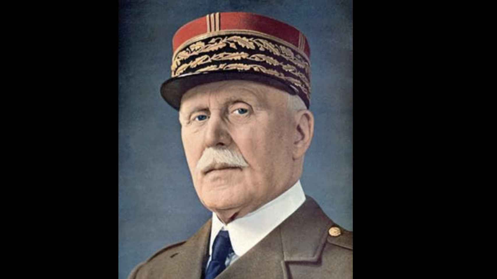 Retrato de Philippe Pétain.