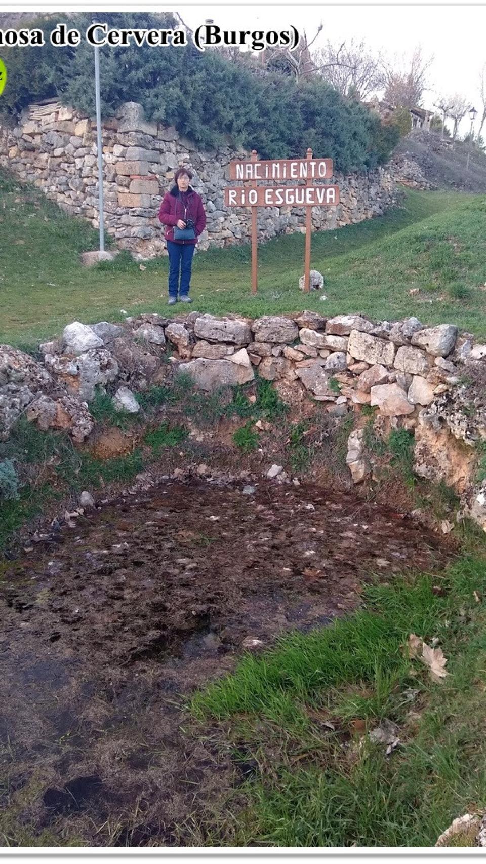 En Espinosa de Cervera, donde nace el río Esgueva