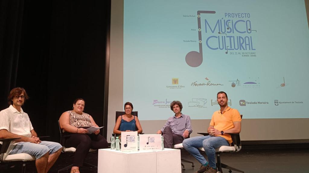 Presentación del proyecto musical entre Altea, Teulada y Sajonia/Anhalt.